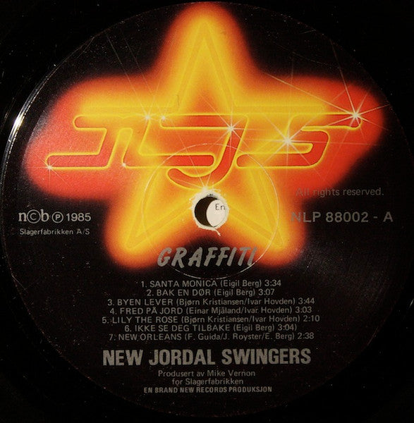 New Jordal Swingers : Graffiti (LP, Album)