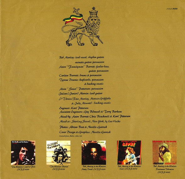 Bob Marley & The Wailers : Exodus (LP, Album)