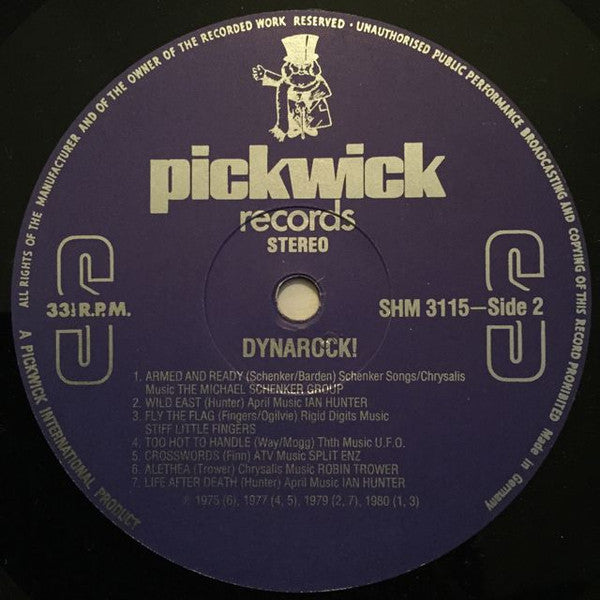 Various : Dynarock! (LP, Comp)