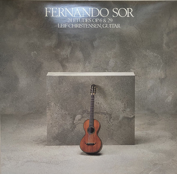 Leif Christensen (2), Fernando Sor : 24 etudes op.6 & 29 (LP, Album)