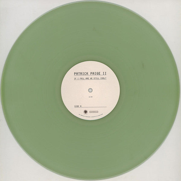 Patrick Paige II : If I Fail Are We Still Cool? (LP, Album, Cle)