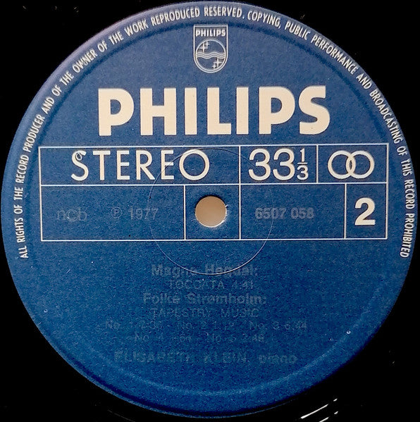 Elisabeth Klein, Finn Mortensen, Magne Hegdal, Folke Strømholm : Contemporary Music From Norway (LP)