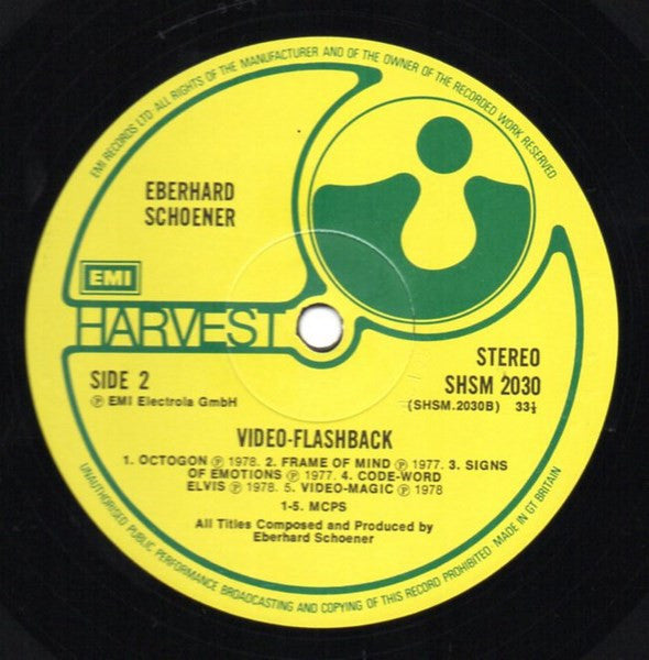 Eberhard Schoener : Video-Flashback (LP, Comp)