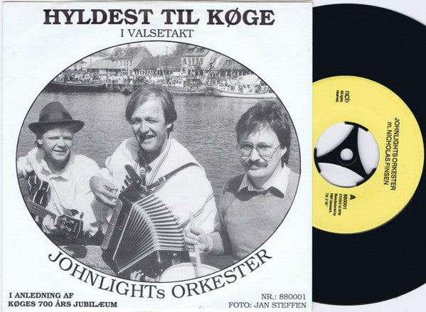 Johnlights Orkester : Hyldest Til Køge (7", Single)