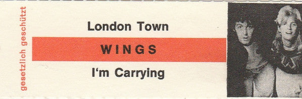 Wings (2) : London Town (7", Single)