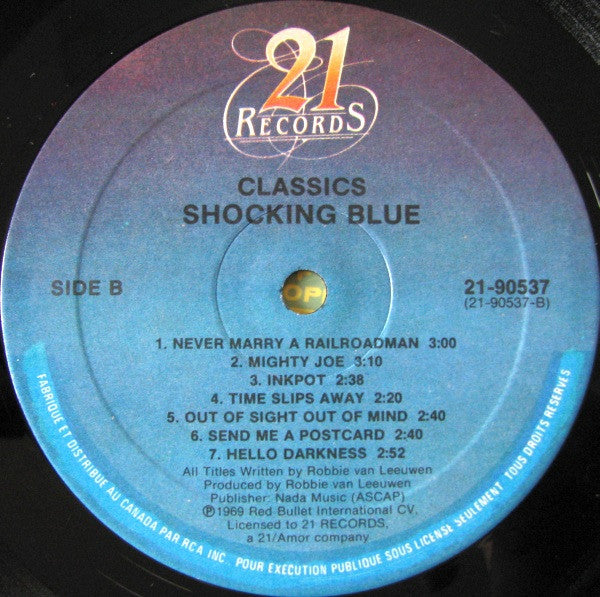 Shocking Blue : Classics (LP, Comp)
