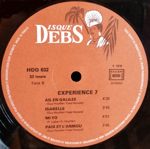 Expérience 7 : Expérience 7 (LP)