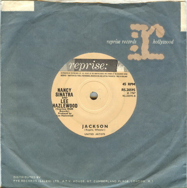 Nancy Sinatra : You Only Live Twice (7", Single)