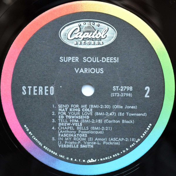 Various : Super Soul-Dees! (LP, Comp, Los)
