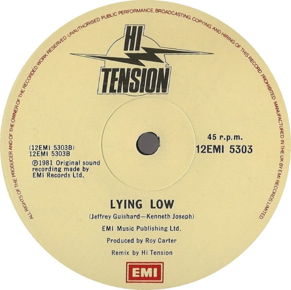 Hi-Tension : How D'you Feel (12")