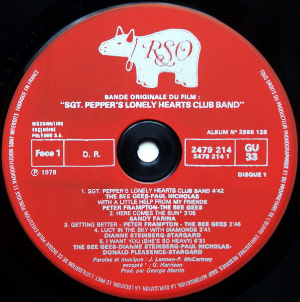 Various : Sgt. Pepper's Lonely Hearts Club Band (2xLP, Album, Gat)