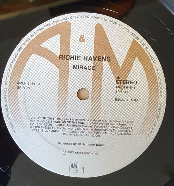 Richie Havens : Mirage (LP)