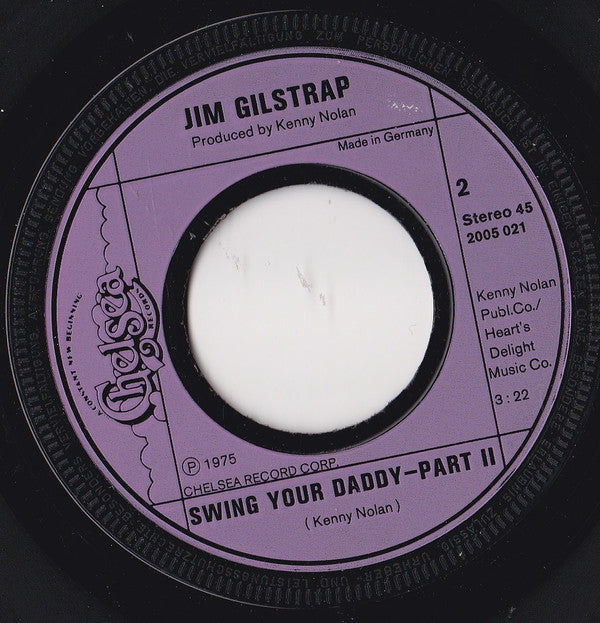 Jim Gilstrap : Swing Your Daddy (7", Single)