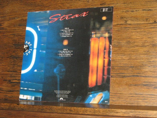 Strax : Face The Facts (LP, Album)