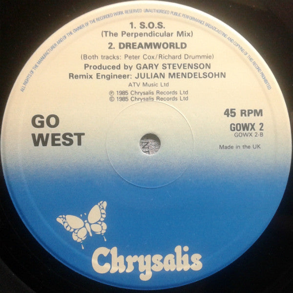 Go West : Goodbye Girl (12", Single)