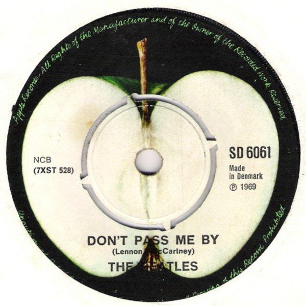 The Beatles : Back In The U.S.S.R. / Don't Pass Me By (7", Single)