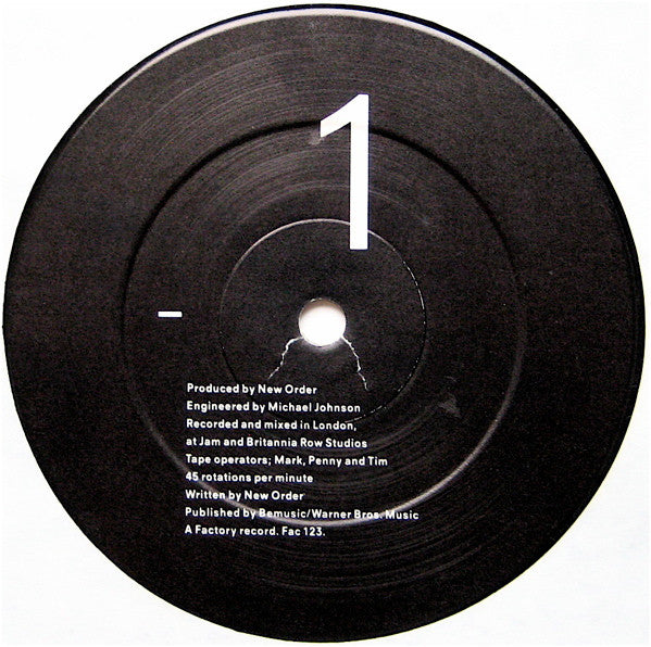 New Order : The Perfect Kiss (12", Single, Yel)