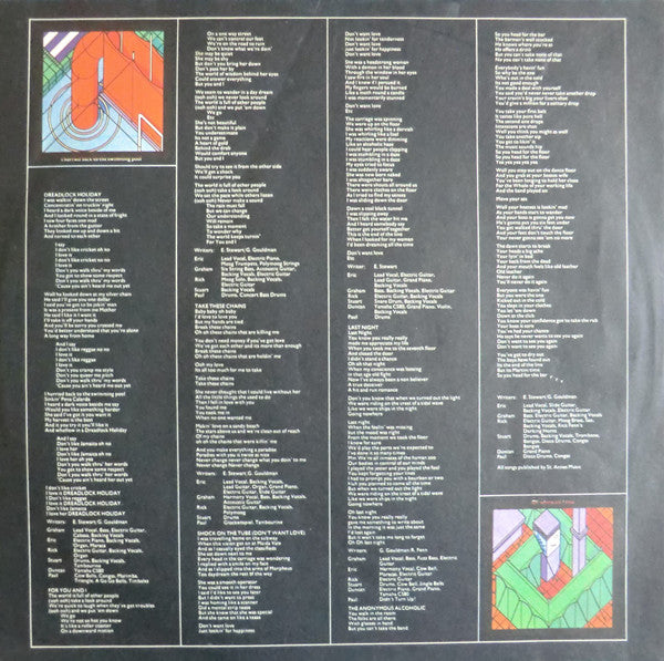 10cc : Bloody Tourists (LP, Album, Gat)