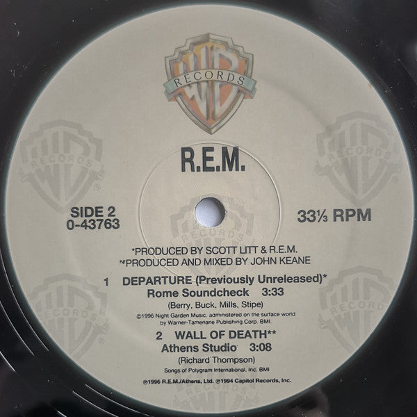 R.E.M. : E-Bow The Letter (12", Single)