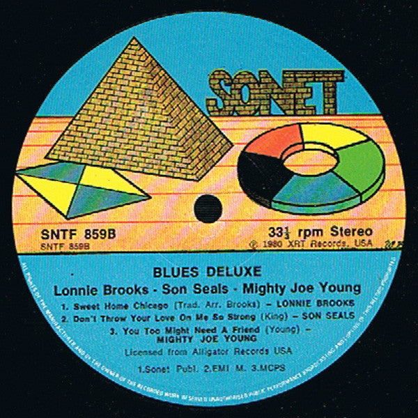 Various : Blues Deluxe (LP)