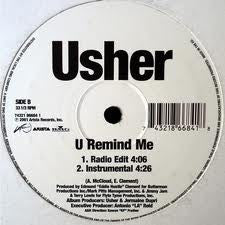 Usher : U Remind Me (12", Single, Promo)