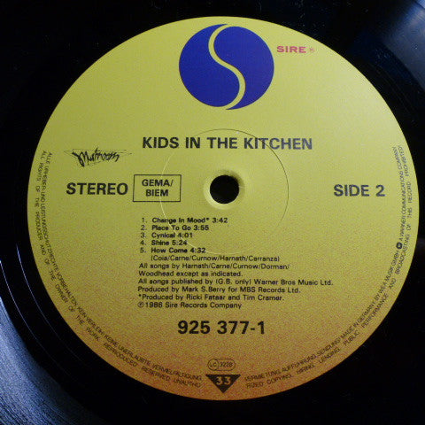 Kids In The Kitchen : Kids In The Kitchen (LP, Album)