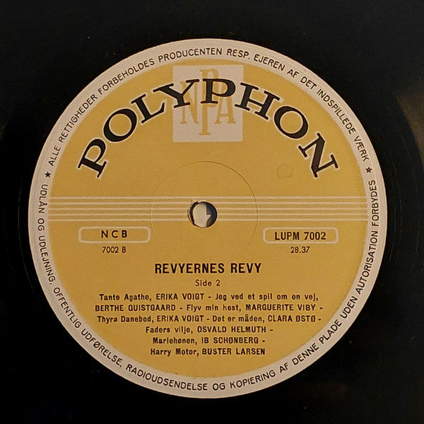 Various : Revyernes Revy (LP, Comp, Gat)