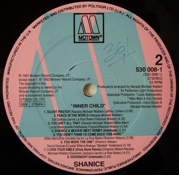 Shanice : Inner Child (LP, Album)