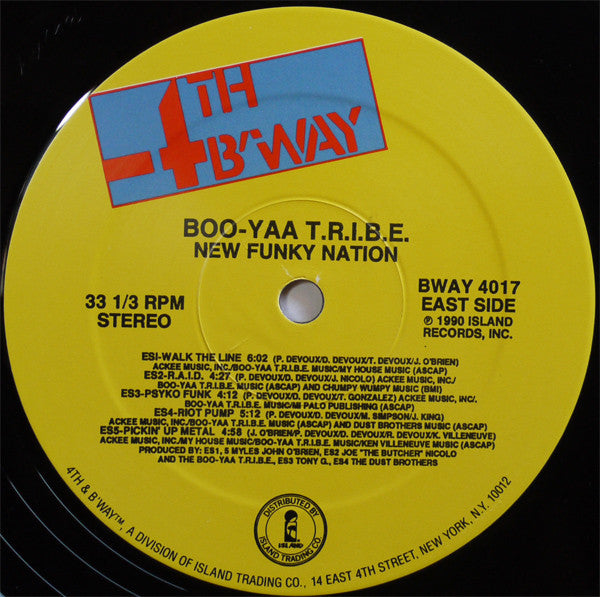 Boo-Yaa T.R.I.B.E. : New Funky Nation (LP, Album, Ltd)