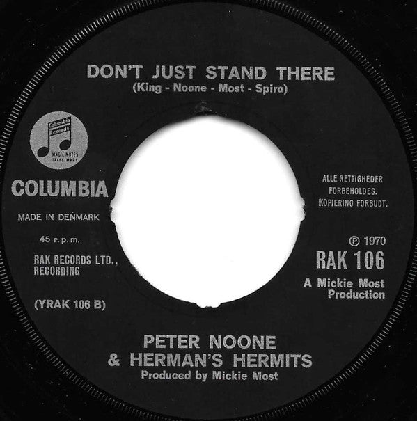 Peter Noone & Herman's Hermits : Lady Barbara (7", Single)