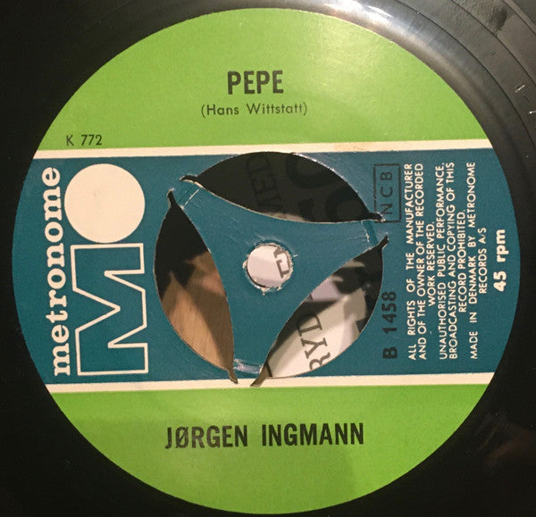 Jørgen Ingmann : Pepe / Amorada (7", Single)