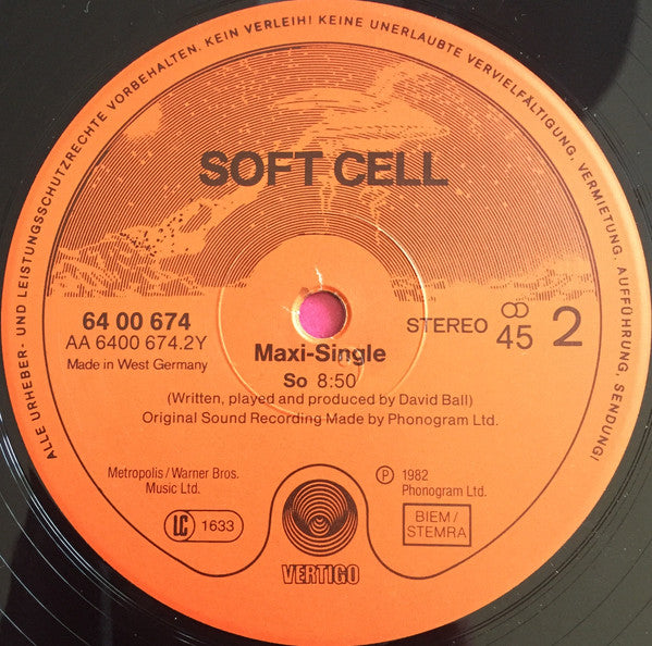 Soft Cell : What! (12", Maxi)