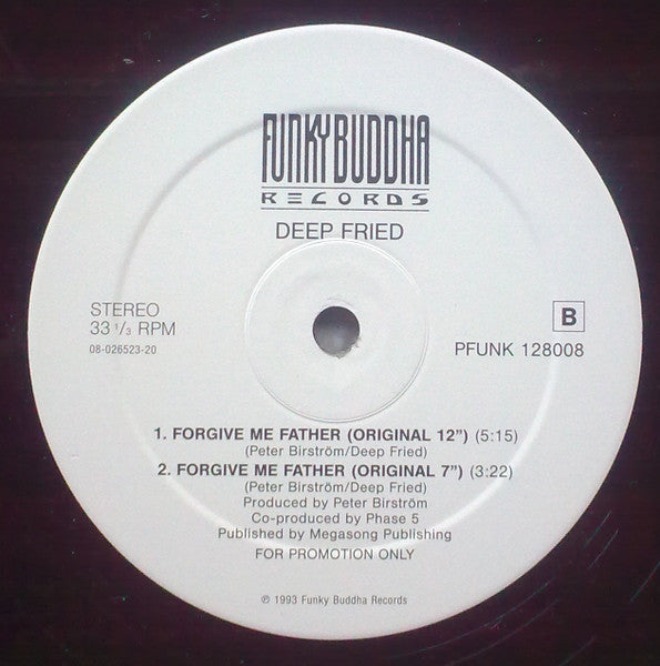 Deep Fried : Love Bug / Forgive Me Father (12", Promo)