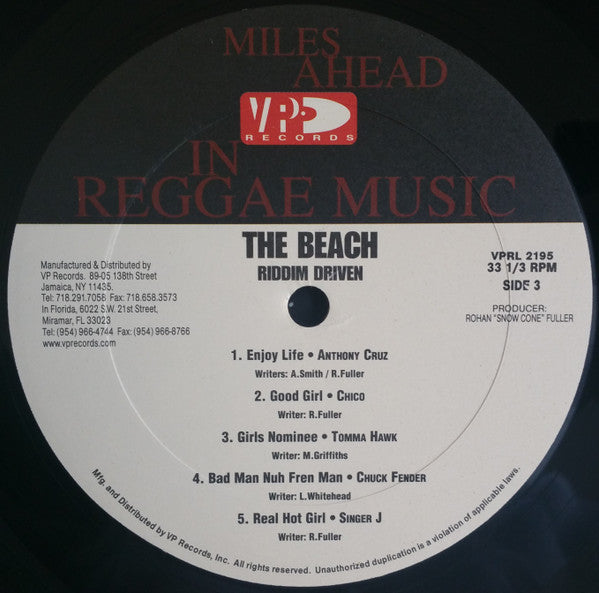 Various : The Beach (2xLP, Comp)