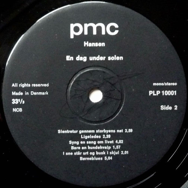 Hansen (9) : En Dag Under Solen (LP)
