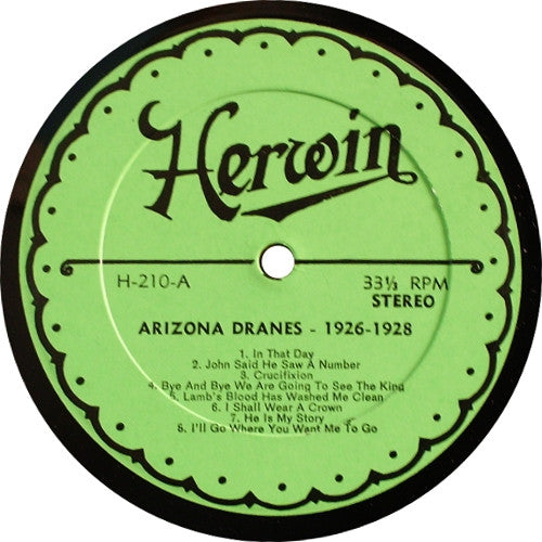 Arizona Dranes : 1926-1928 (LP, Comp)