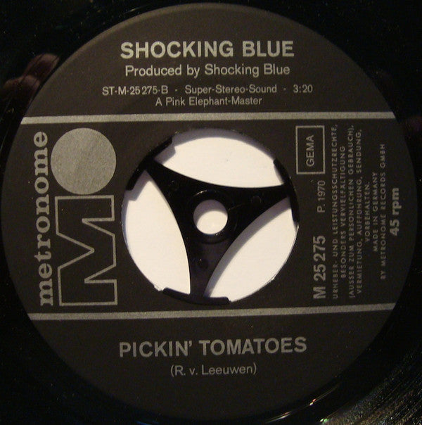 Shocking Blue : Hello Darkness / Pickin' Tomatoes (7", Single)