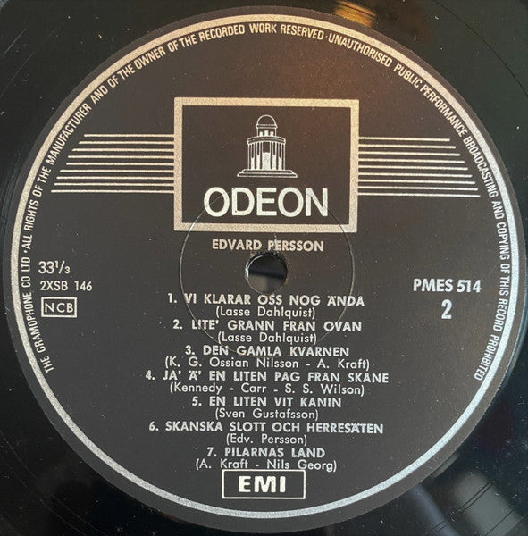 Edvard Persson : Edvard Persson (LP, Comp)