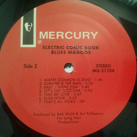 Blues Magoos : Electric Comic Book (LP)