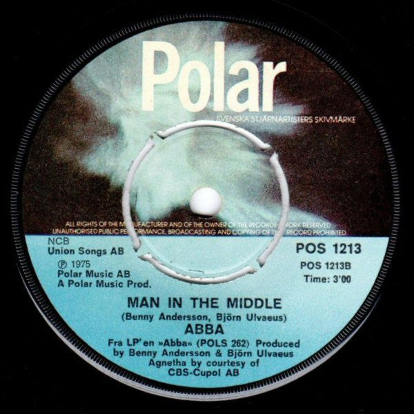 ABBA : SOS (7", Single, Whi)