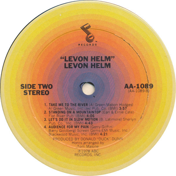 Levon Helm : Levon Helm (LP, Album, Ter)
