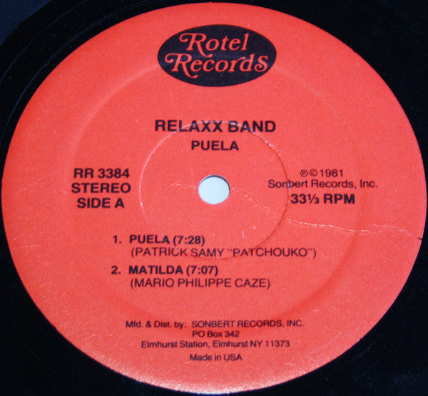 Relax Band : Puela (LP)