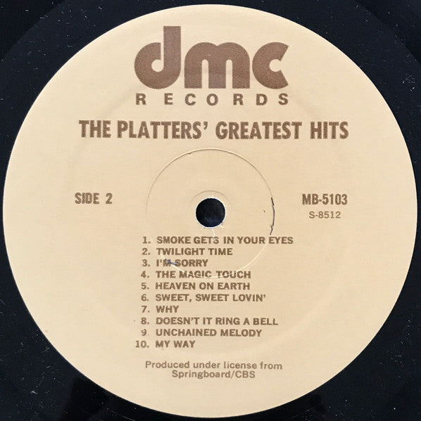 The Platters : 20 Greatest Hits (LP, Comp)