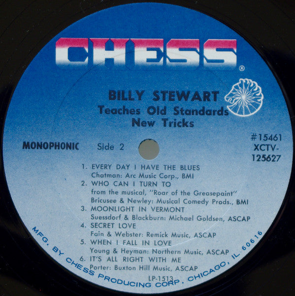 Billy Stewart : Billy Stewart Teaches Old Standards New Tricks (LP, Album, Mono)