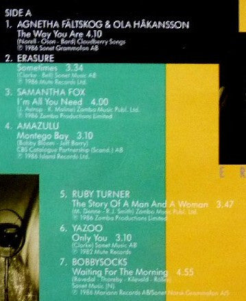 Various : Love Tracks (LP, Comp)