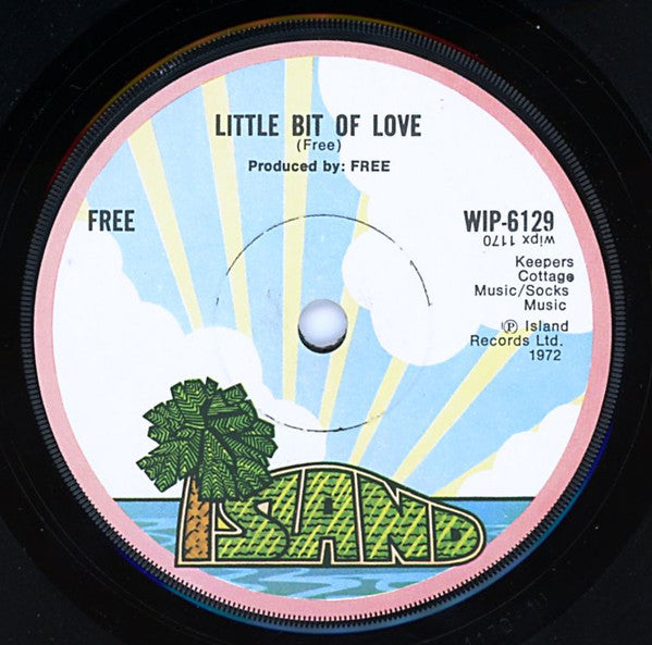 Free : Little Bit Of Love / Sail On (7", Single, Sol)