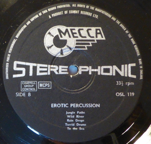 Unknown Artist : Erotic Percussion (LP)