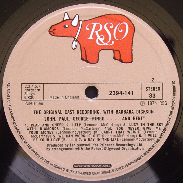 Various : John, Paul, George, Ringo... & Bert (LP, Album)