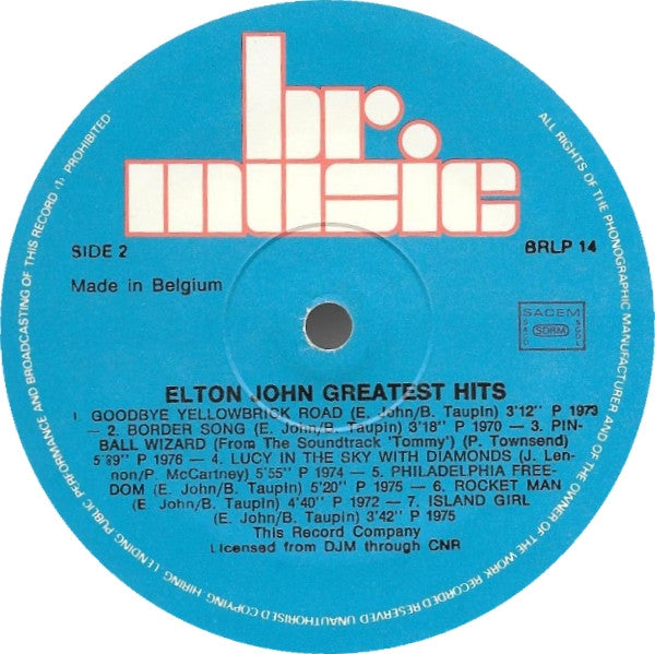 Elton John : The Very Best (LP, Comp)