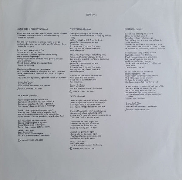 Ken Hensley : Free Spirit (LP, Album)